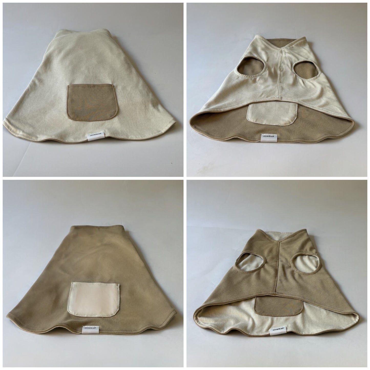 Pullover  Reversible Caramel & Cream